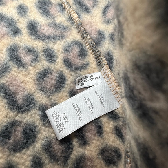 ✨NWT! Calvin Klein Women’s Leopard Print Faux Fur Zip-Up Jacket – Size XL - Picture 10 of 10